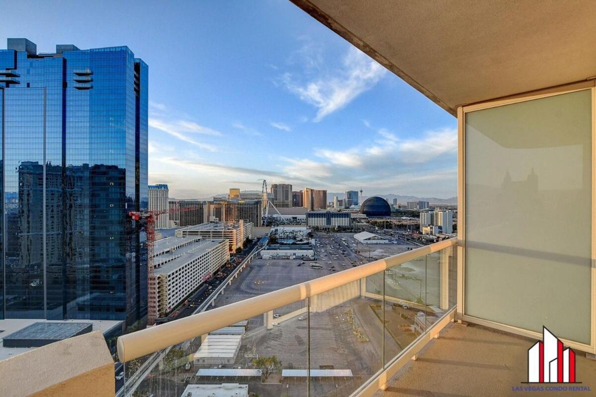 Mgm Signature-25-805 Balcony Strip Sphere F1 Views Las Vegas Esterno foto