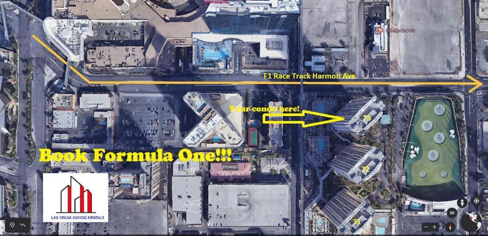 Mgm Signature-25-805 Balcony Strip Sphere F1 Views Las Vegas Esterno foto